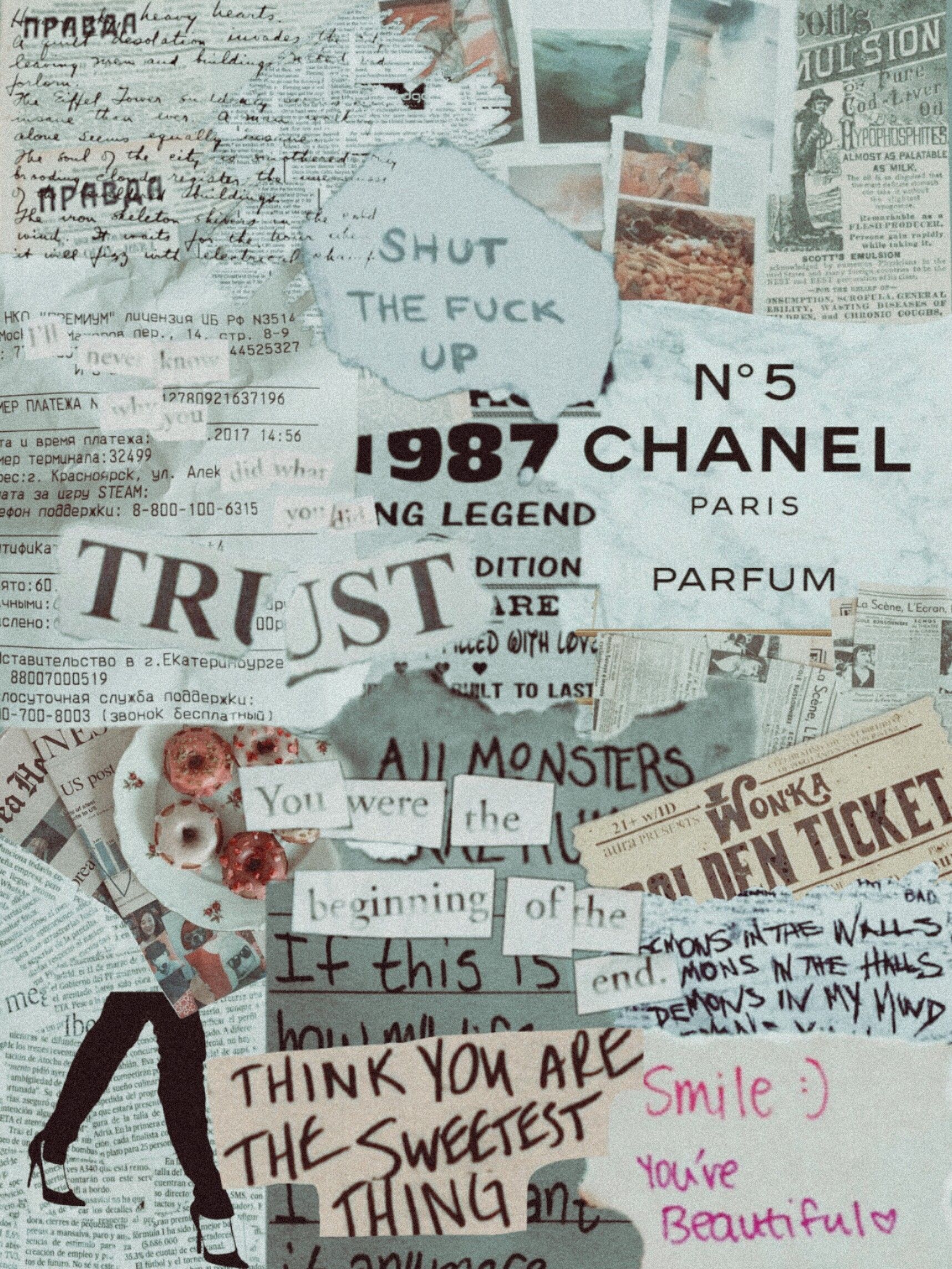 Detail Newspaper Background Tumblr Nomer 5