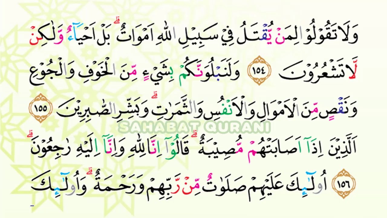 Detail Ngaji Surat Al Baqarah Nomer 6