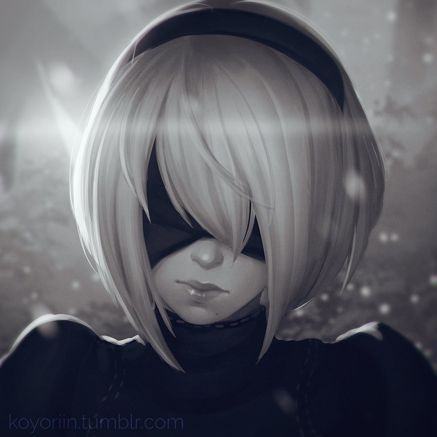 Detail Nier Automata 2b Face Nomer 25