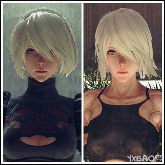 Detail Nier Automata 2b Face Nomer 29