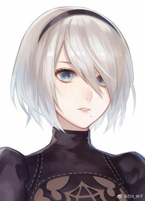 Detail Nier Automata 2b Face Nomer 31