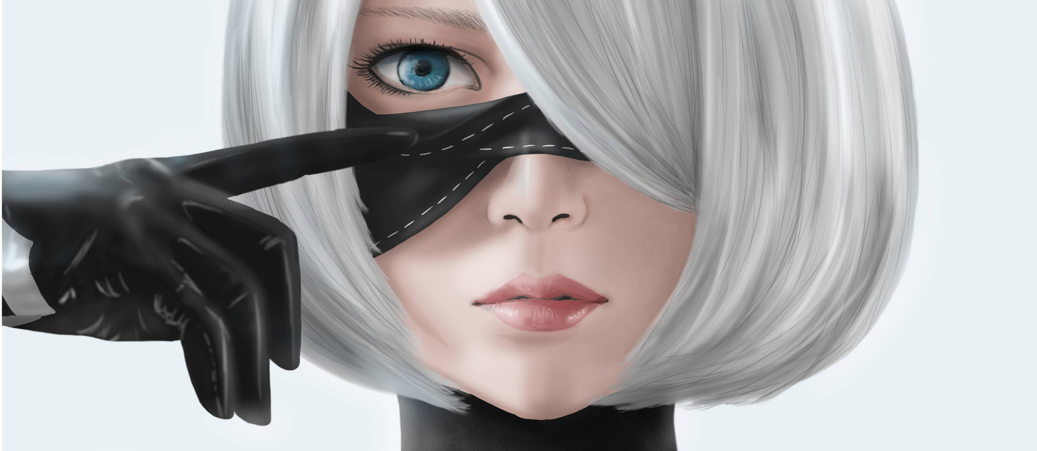 Detail Nier Automata 2b Face Nomer 33