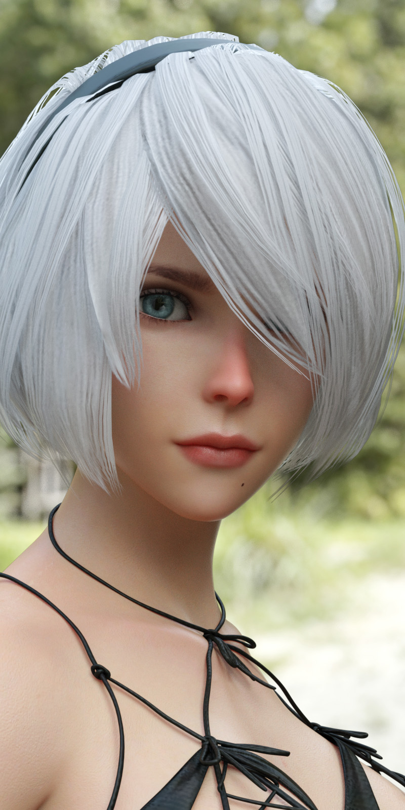 Detail Nier Automata 2b Face Nomer 34