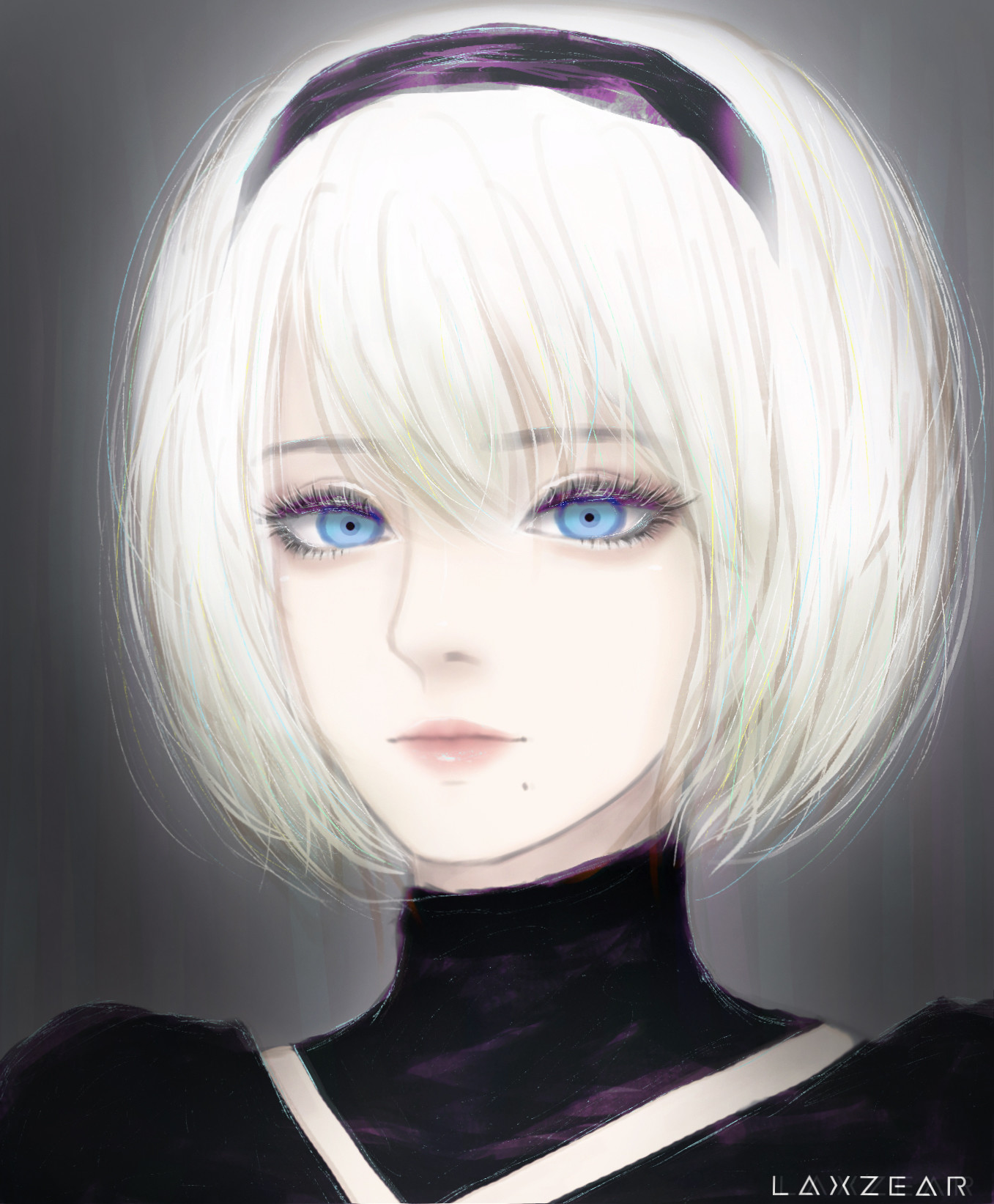 Detail Nier Automata 2b Face Nomer 35