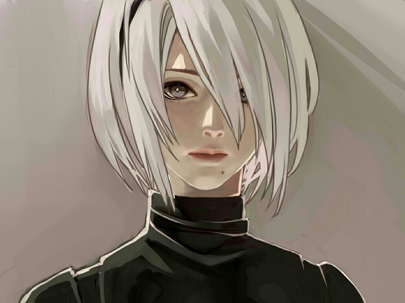 Detail Nier Automata 2b Face Nomer 45