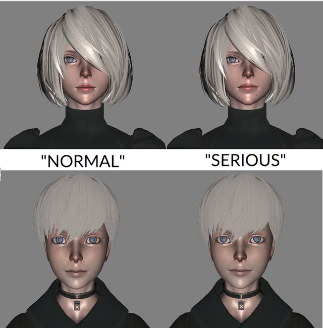 Detail Nier Automata 2b Face Nomer 50