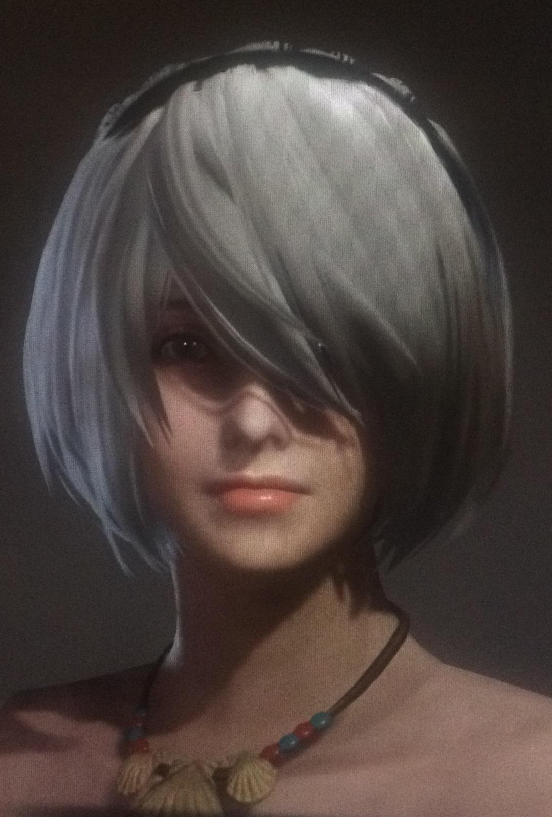 Detail Nier Automata 2b Face Nomer 52