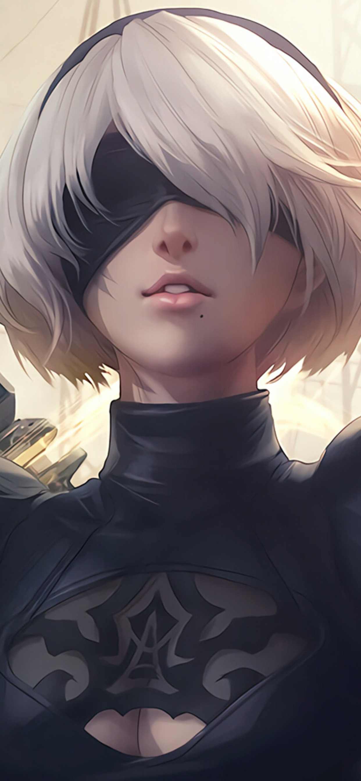 Detail Nier Automata 2b Face Nomer 55