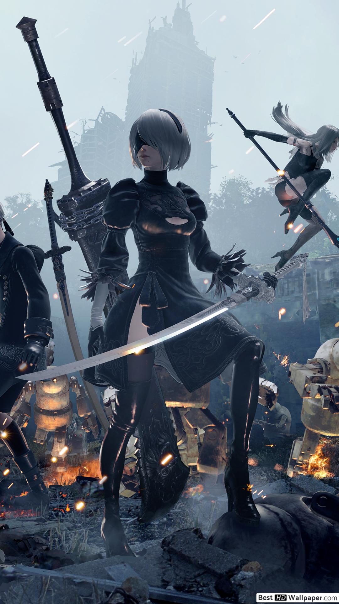 Detail Nier Automata 2b Wallpaper Android Nomer 29