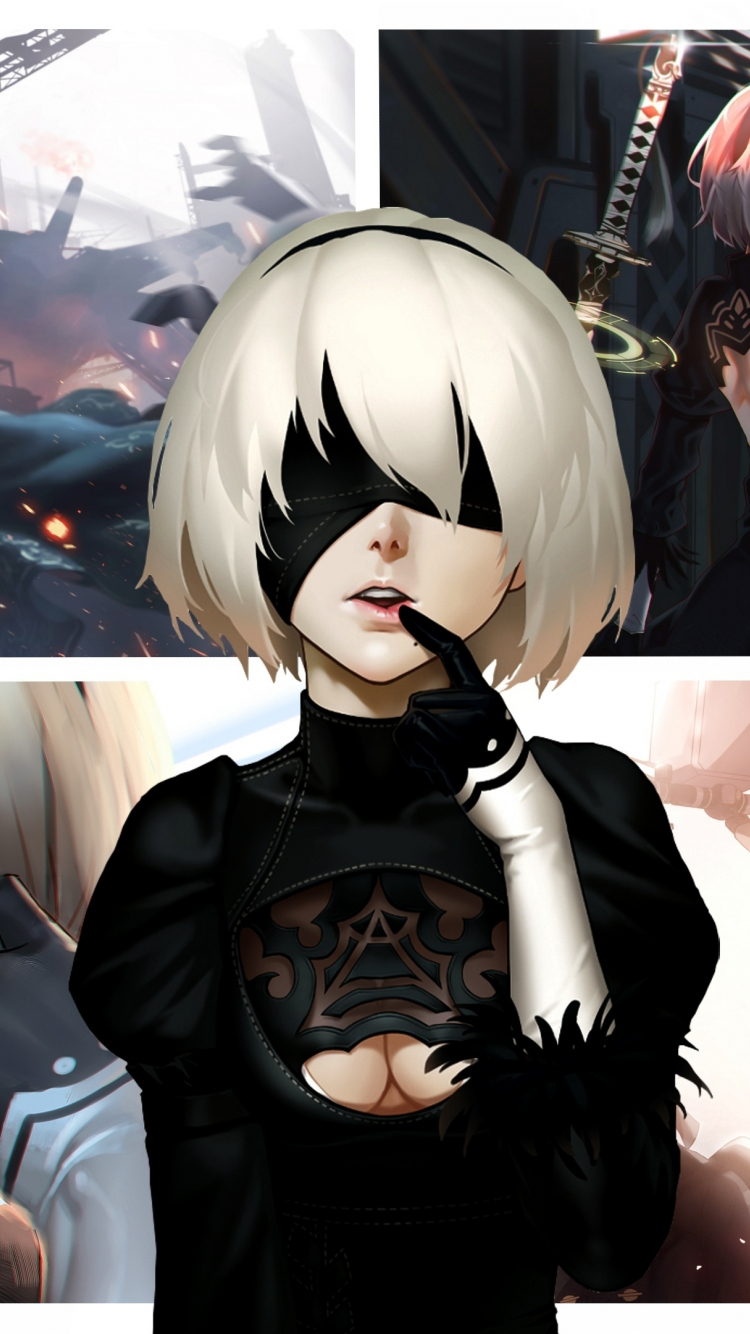 Detail Nier Automata 2b Wallpaper Iphone Nomer 18