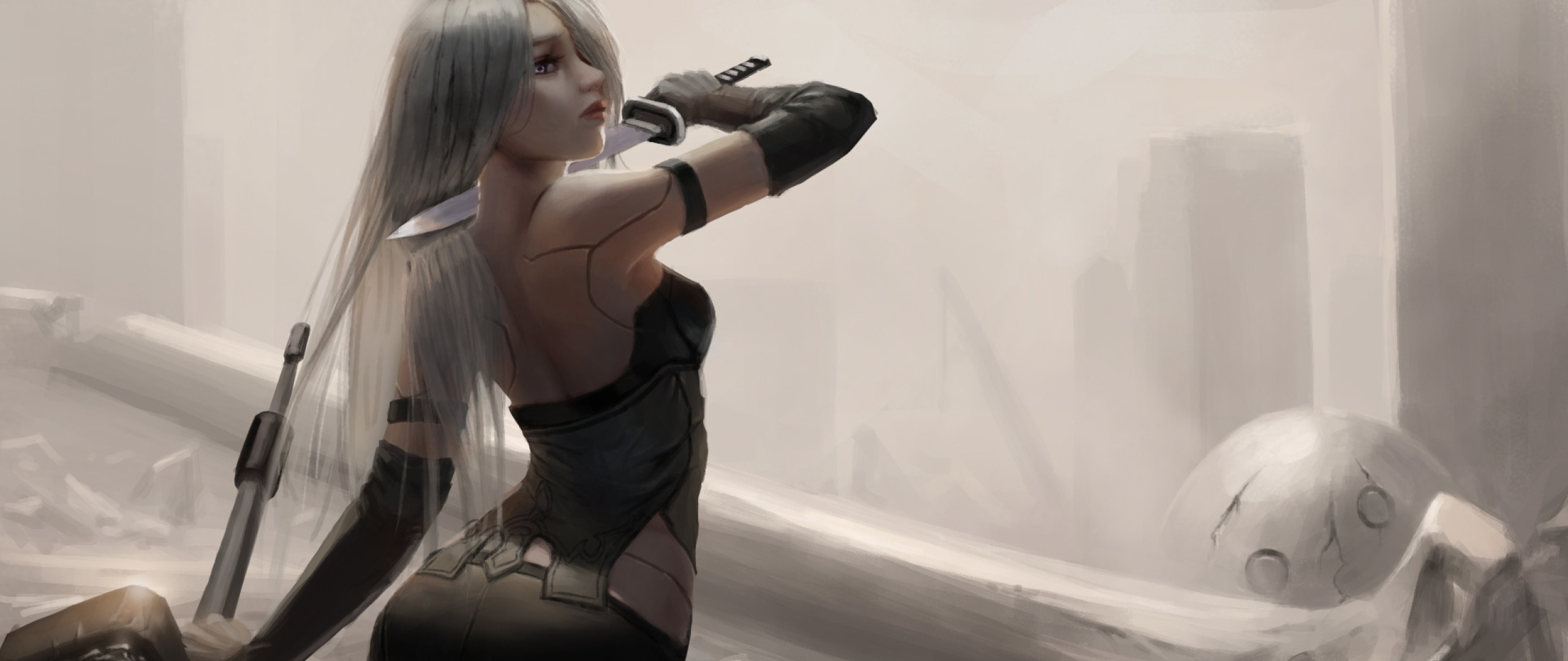 Detail Nier Automata A2 Wallpaper Nomer 49