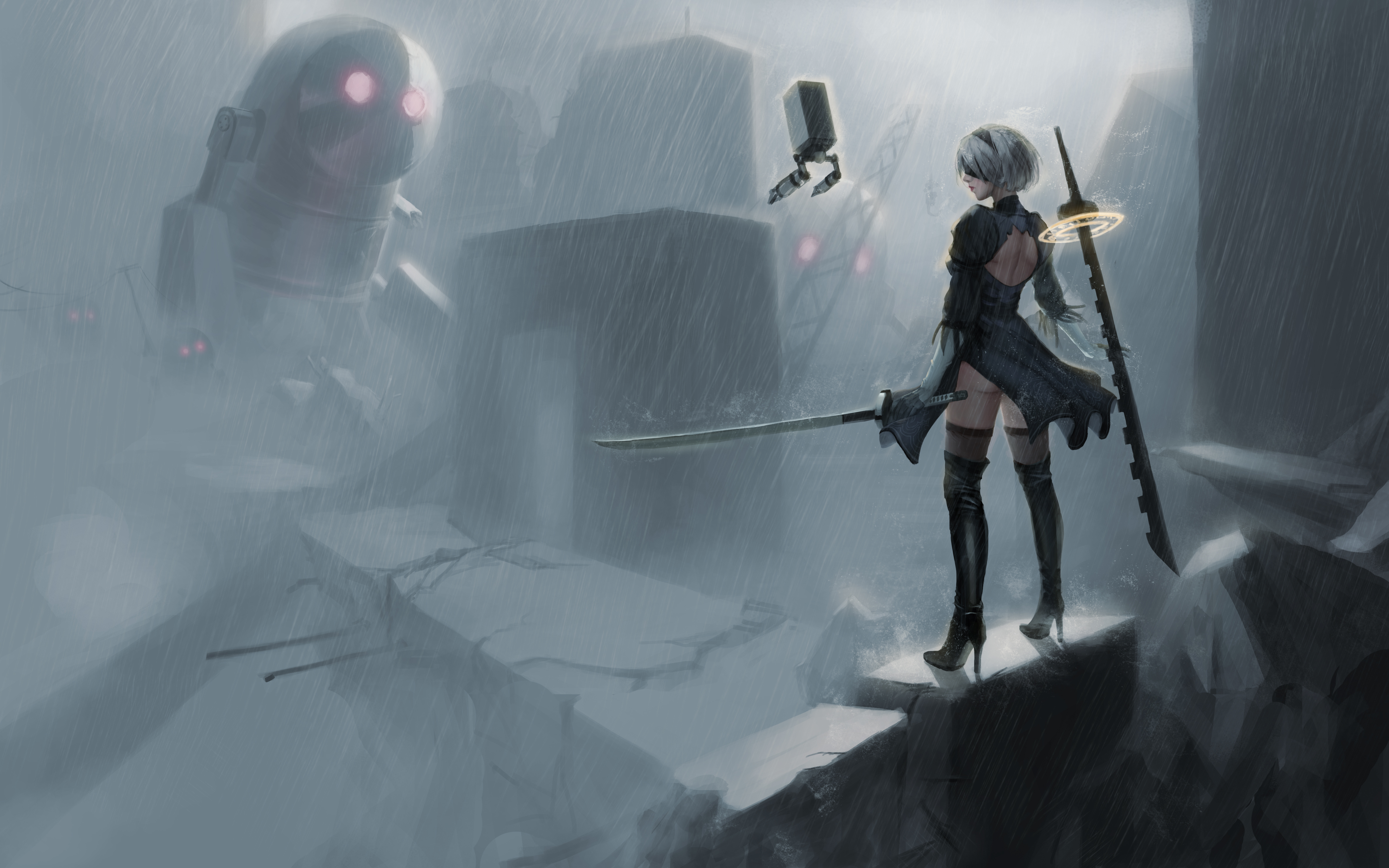 Detail Nier Automata Background Nomer 12