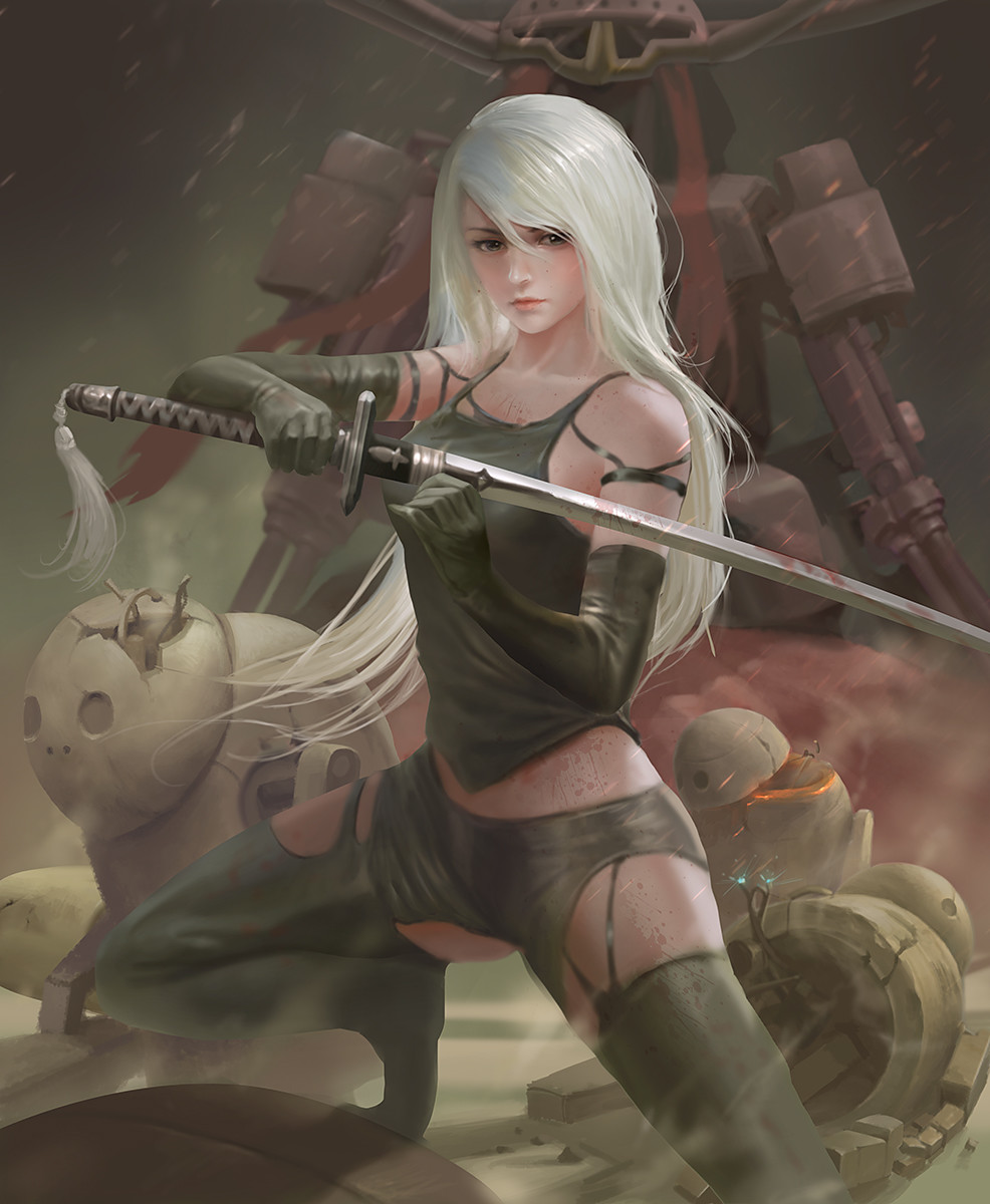 Detail Nier Automata Fanart Nomer 18