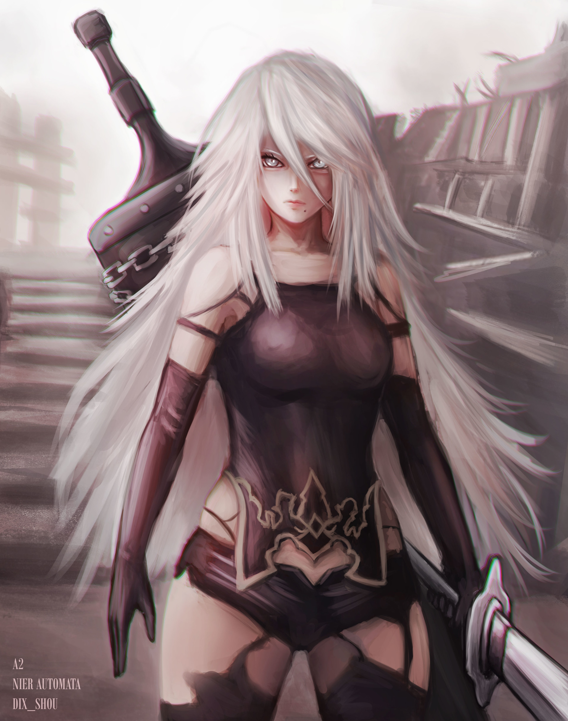 Detail Nier Automata Fanart Nomer 19