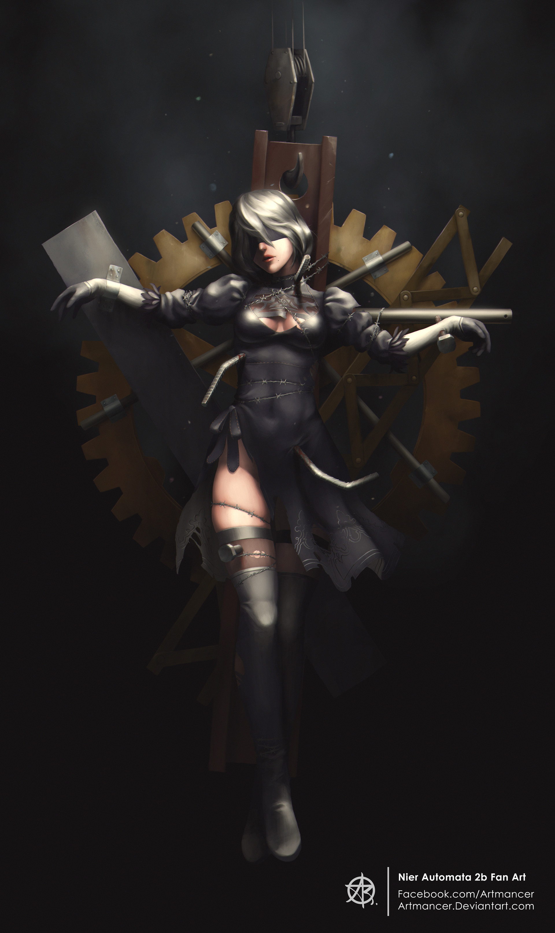 Detail Nier Automata Fanart Nomer 35