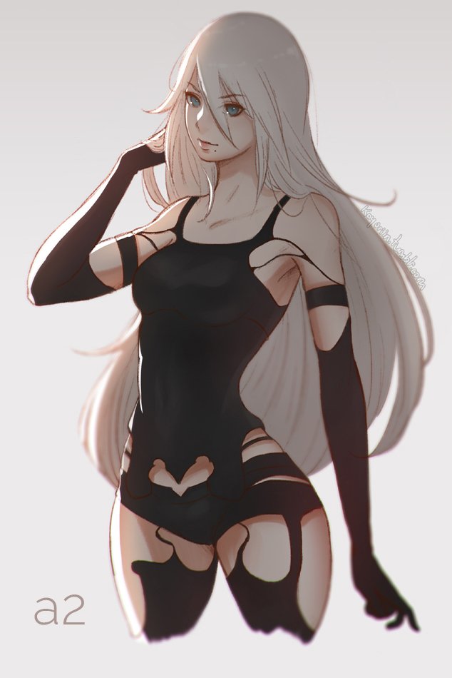 Detail Nier Automata Fanart Nomer 49