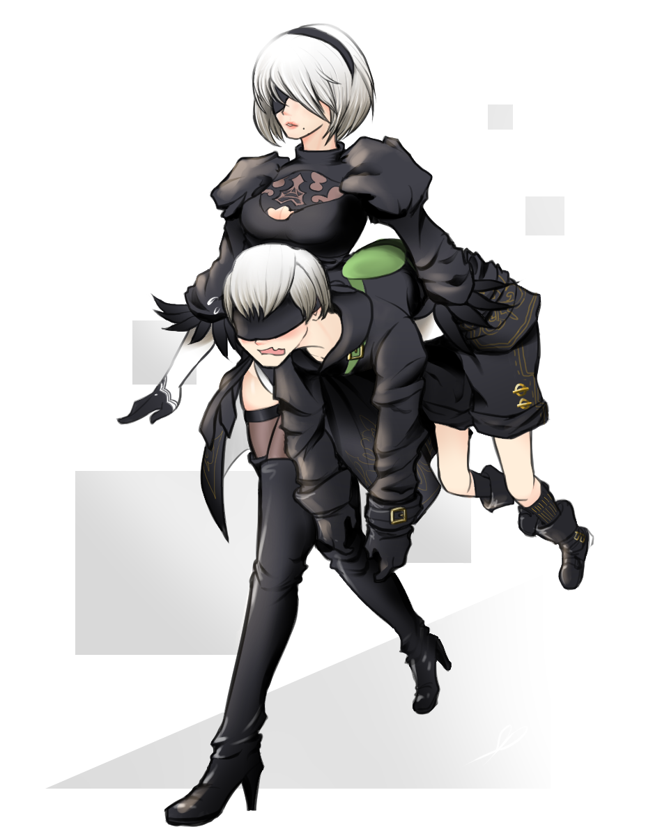 Detail Nier Automata Fanart Nomer 7