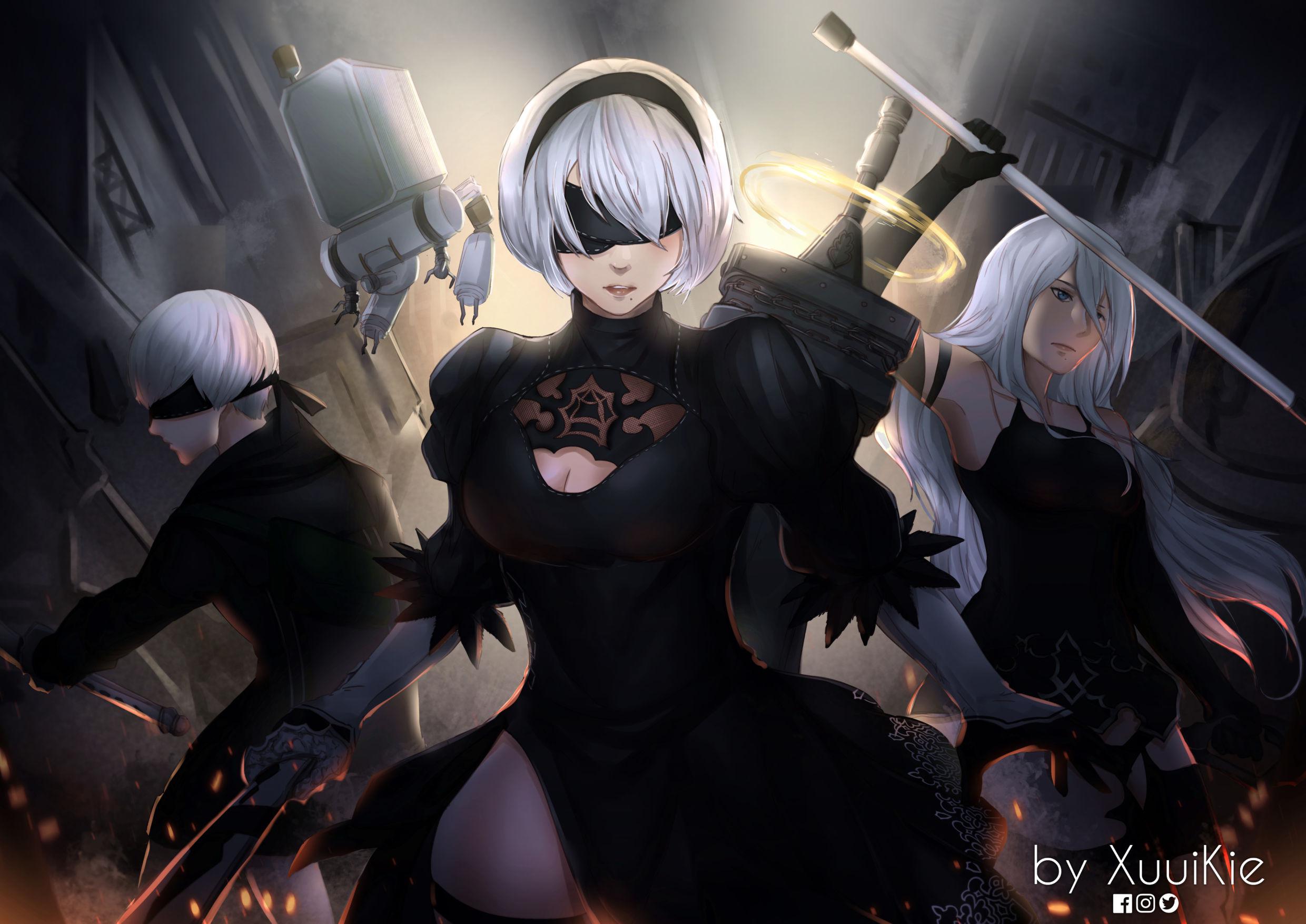 Detail Nier Automata Fanart Nomer 8