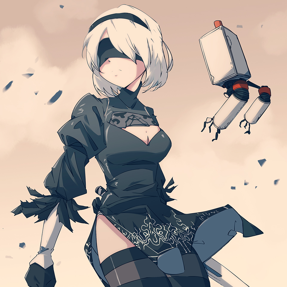 Detail Nier Automata Fanart Nomer 9