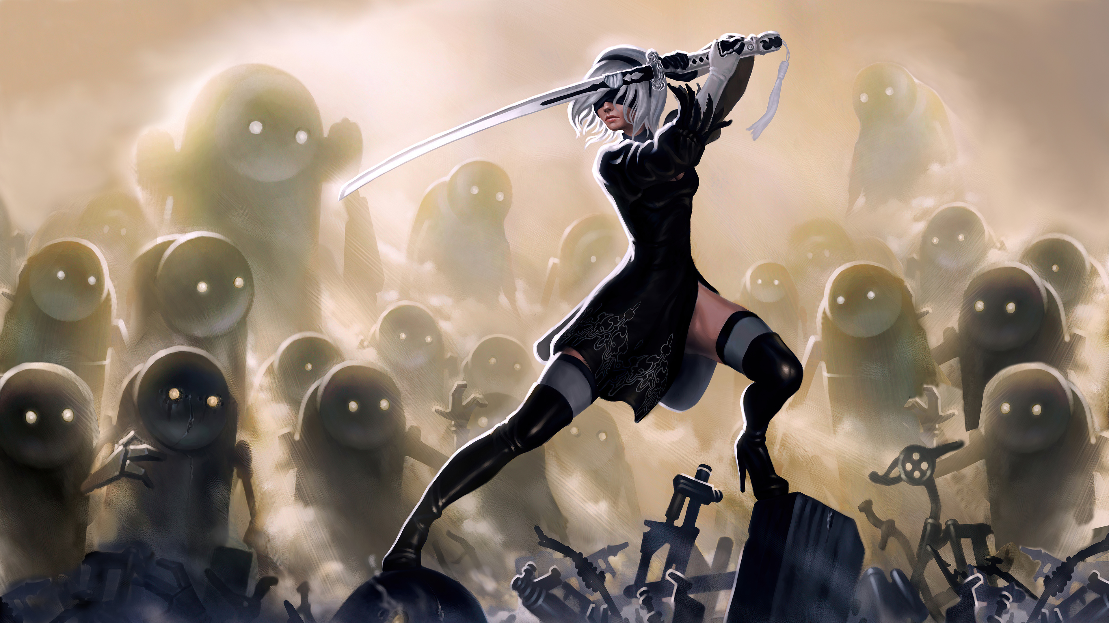 Detail Nier Automata Wallpaper Nomer 29