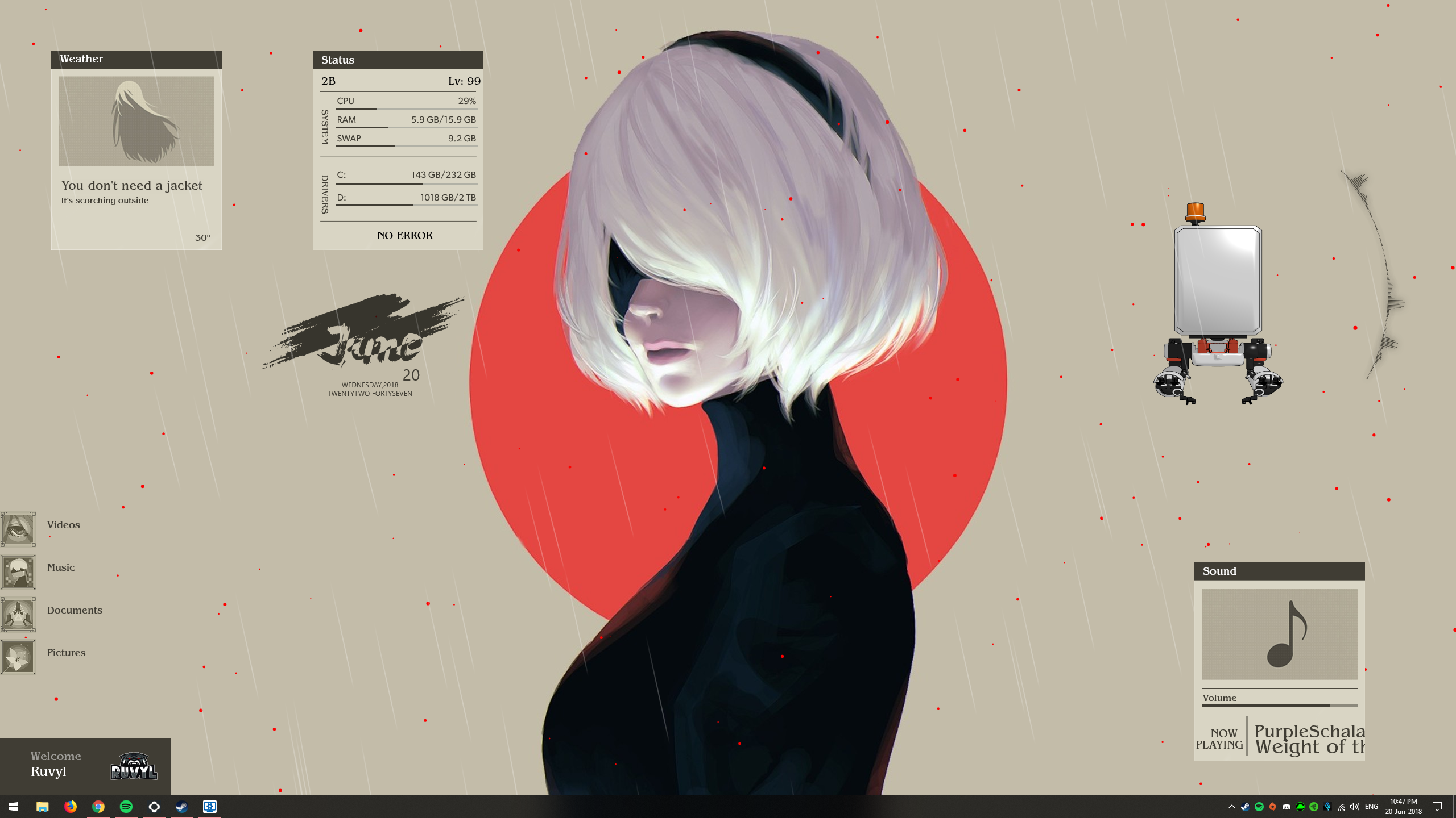 Detail Nier Automata Wallpaper Engine Nomer 4