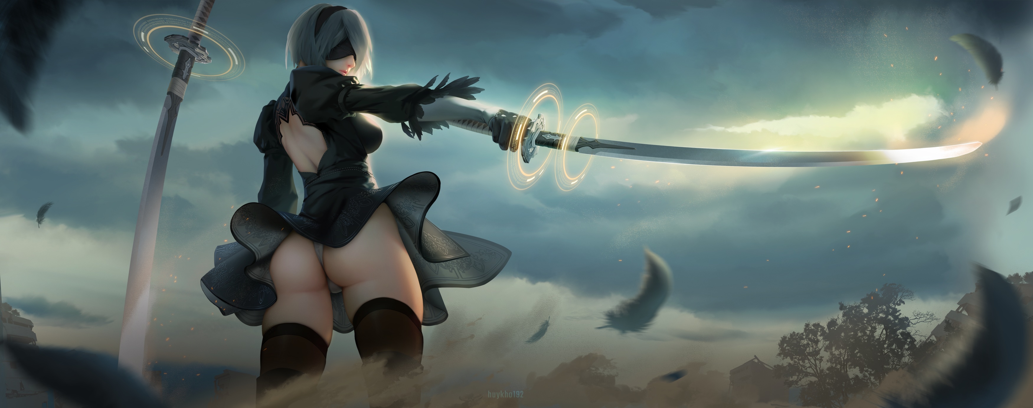 Detail Nier Automata Yorha 2b Wallpaper Nomer 44