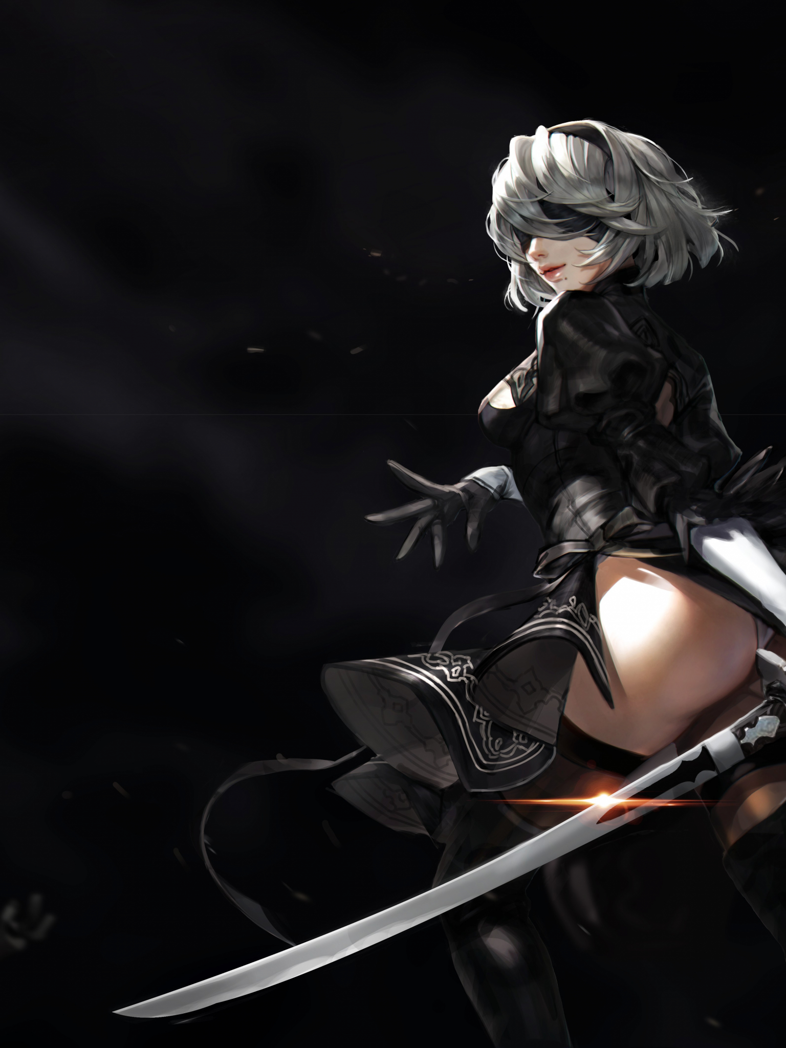 Detail Nier Automata Yorha 2b Wallpaper Nomer 6