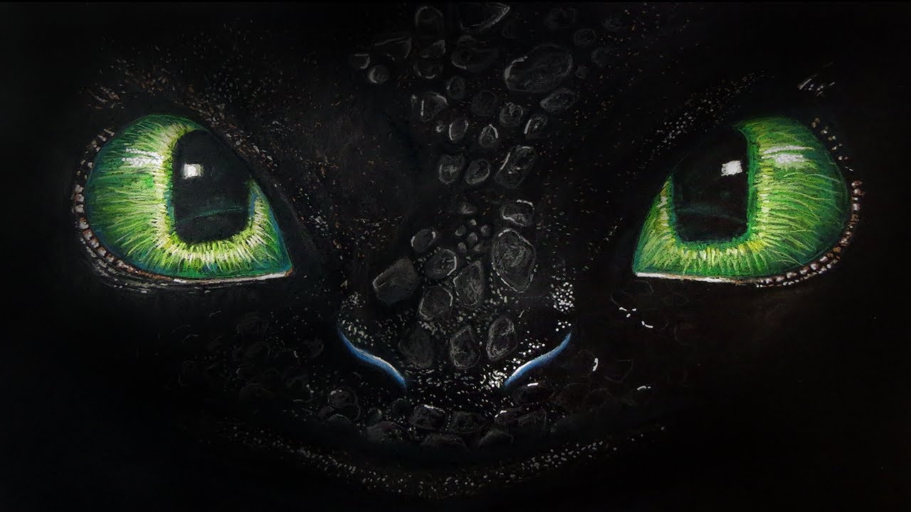 Detail Night Fury Toothless Eyes Nomer 15