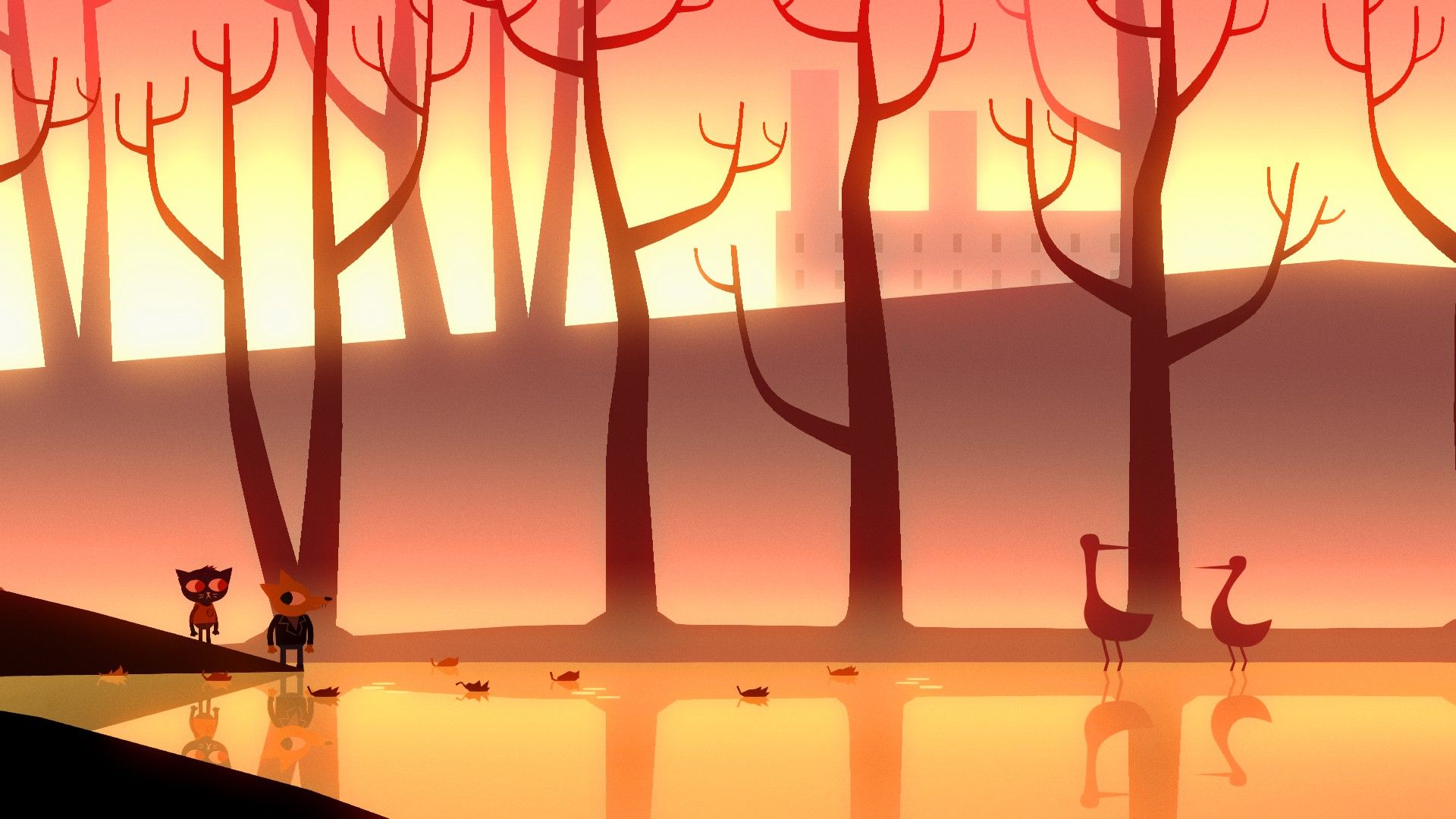 Detail Night In The Woods Wallpaper Nomer 16