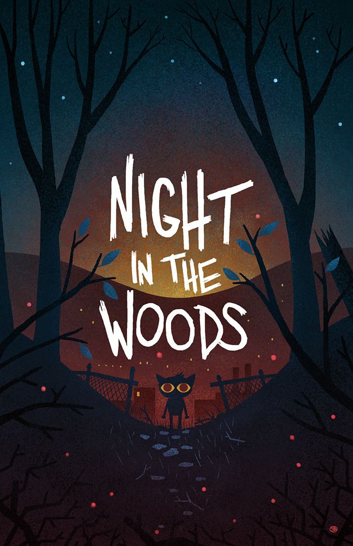 Detail Night In The Woods Wallpaper Nomer 4