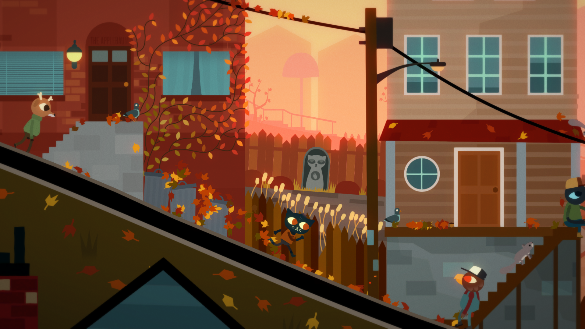 Detail Night In The Woods Wallpaper Nomer 37