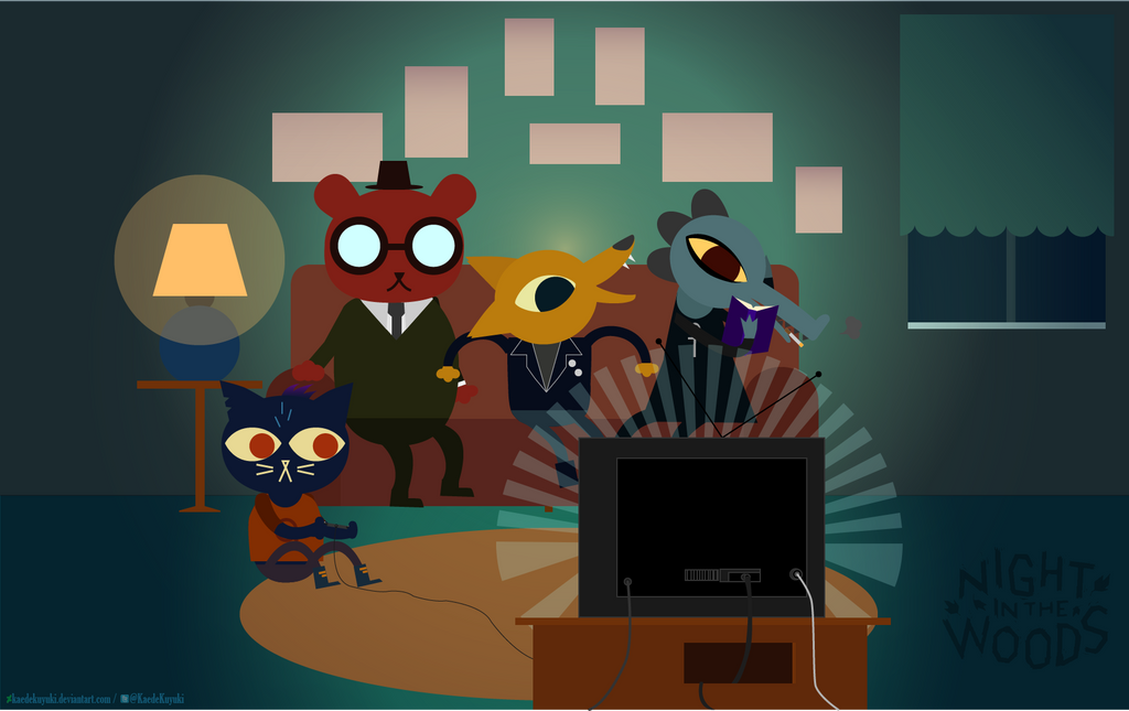 Detail Night In The Woods Wallpaper Nomer 49