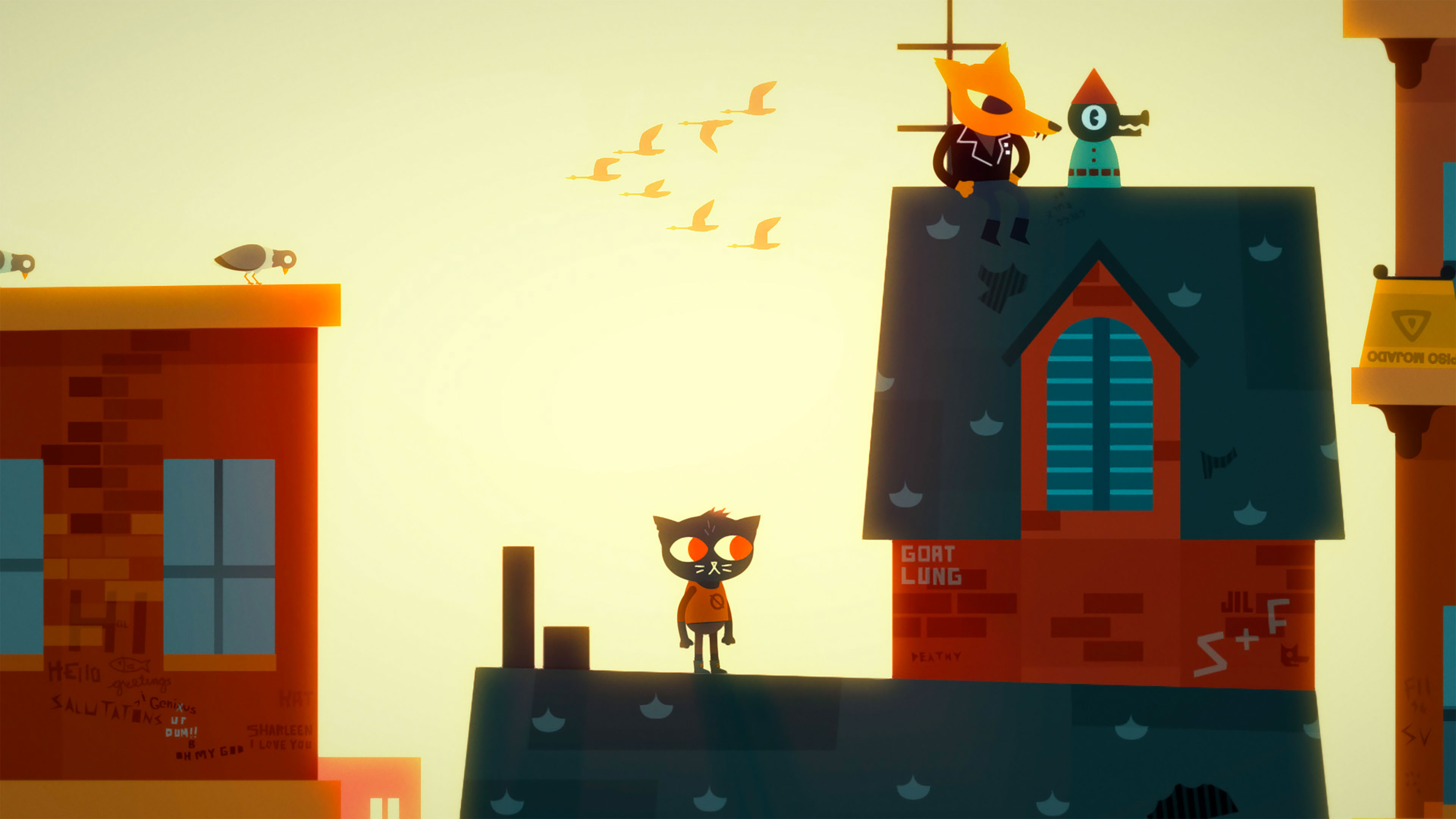 Detail Night In The Woods Wallpaper Nomer 7