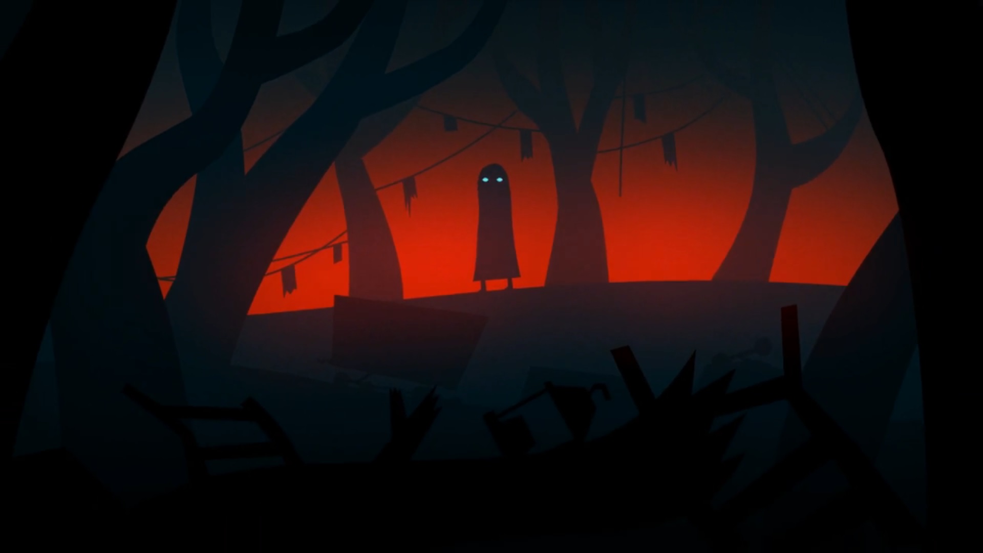 Detail Night In The Woods Wallpaper Nomer 9