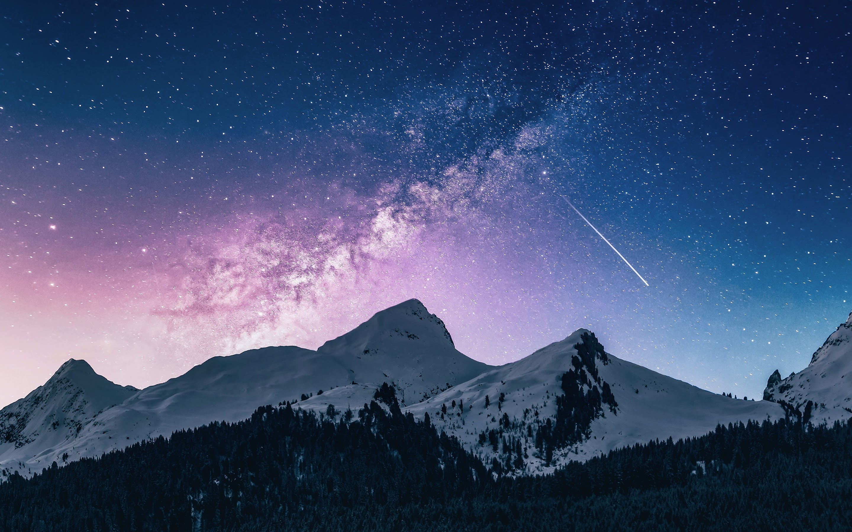 Detail Night Sky Wallpaper 4k Nomer 19