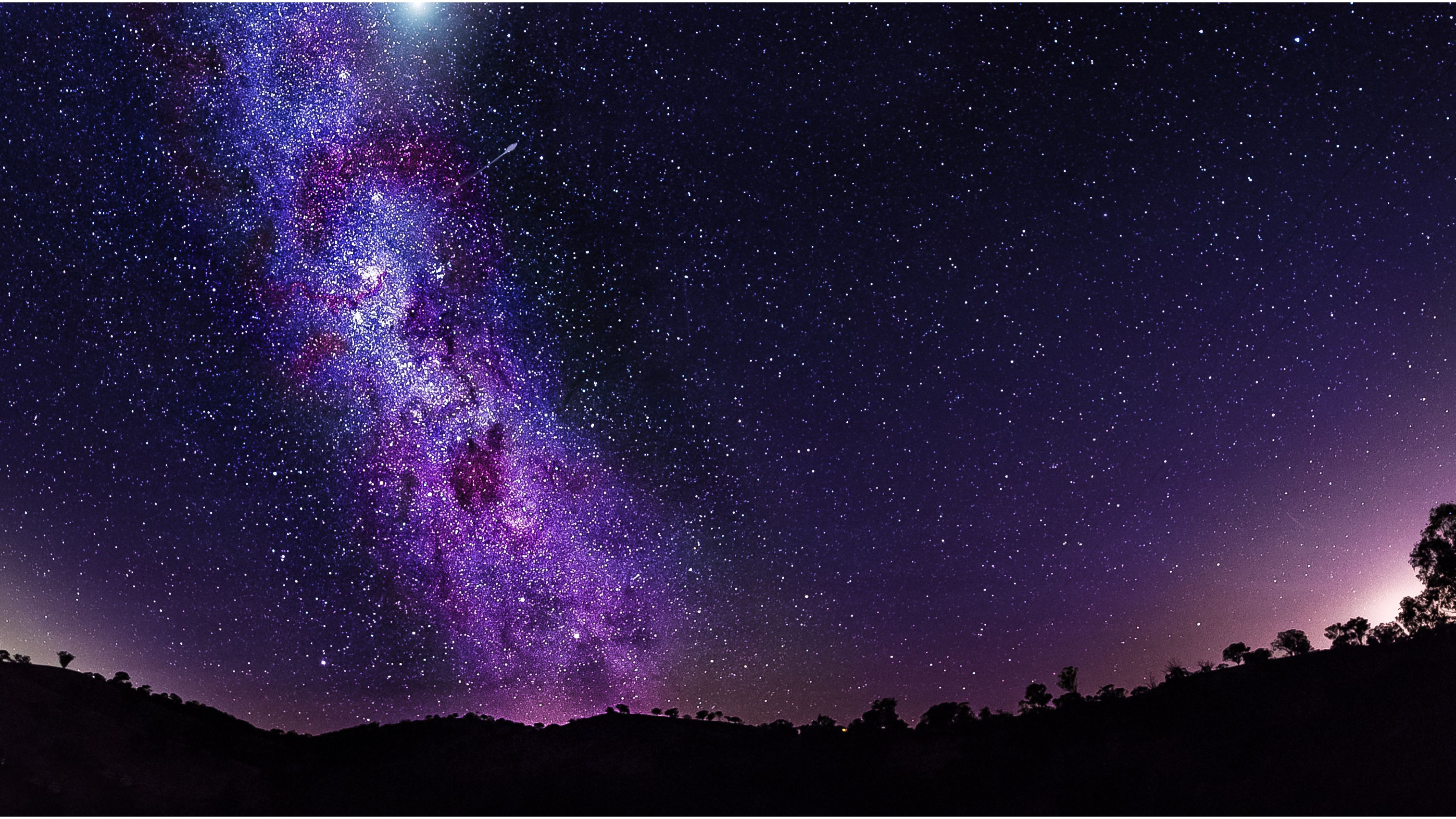 Detail Night Sky Wallpaper 4k Nomer 10