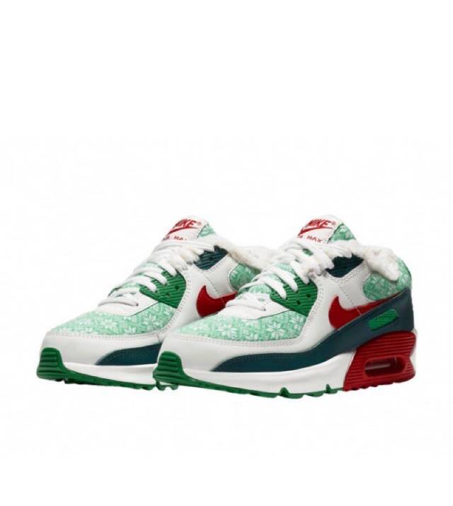 Detail Nike Air Max 90 Christmas Sweater Casual Shoes Nomer 20