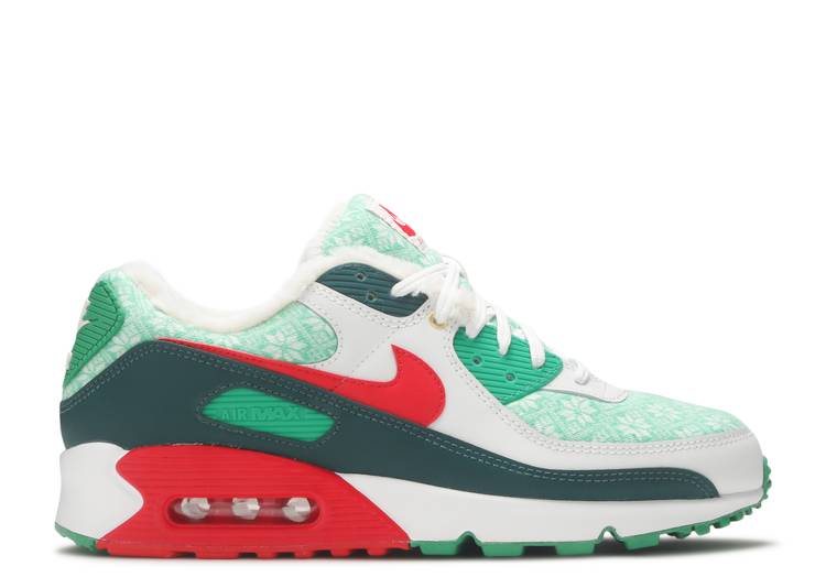 Detail Nike Air Max 90 Christmas Sweater Casual Shoes Nomer 4