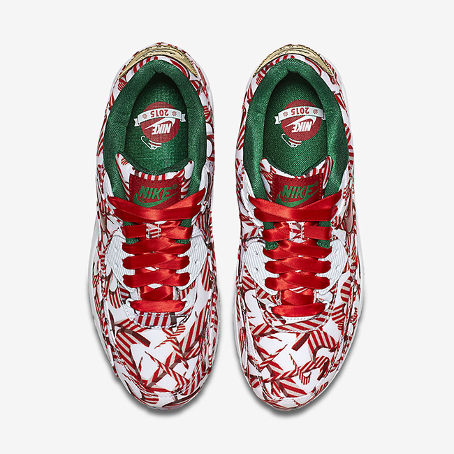 Detail Nike Air Max 90 Christmas Sweater Casual Shoes Nomer 32