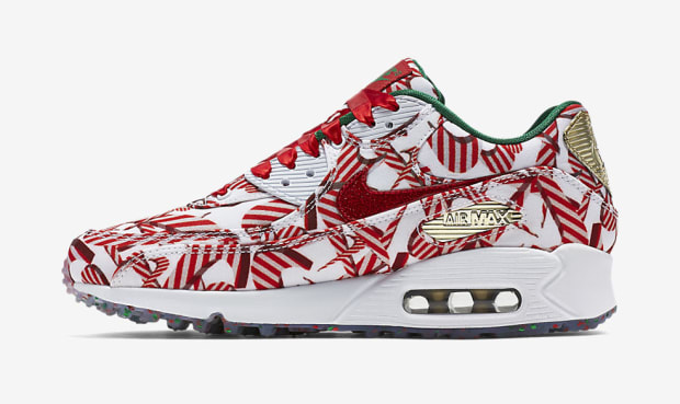 Detail Nike Air Max 90 Christmas Sweater Casual Shoes Nomer 33