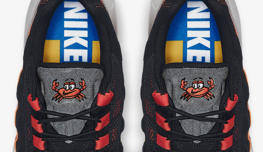 Detail Nike Air Max 95 Crab Nomer 17