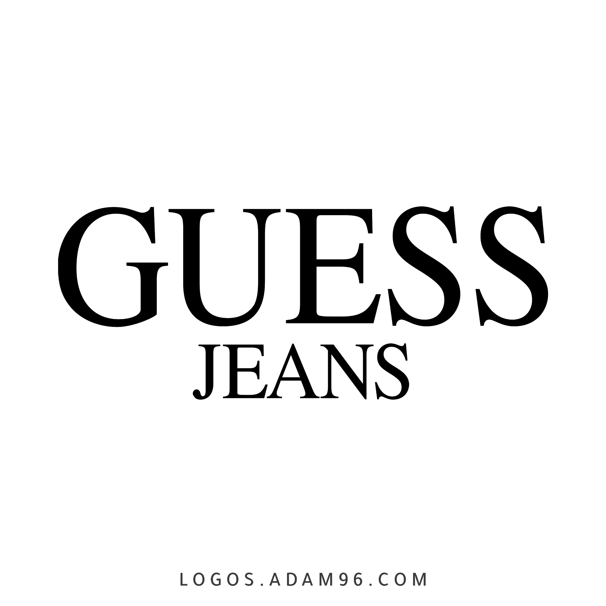 Detail Logo Guess Nomer 8
