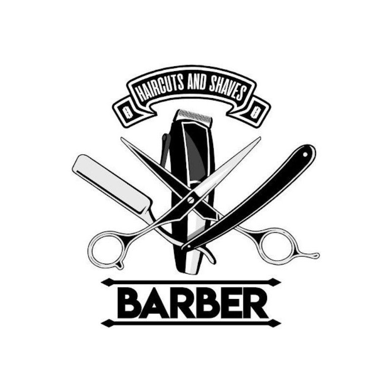 Detail Logo Gunting Barbershop Nomer 22