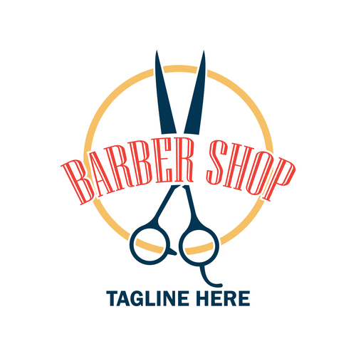 Detail Logo Gunting Barbershop Nomer 36