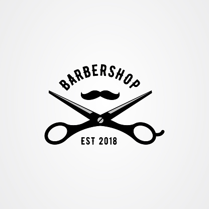 Detail Logo Gunting Barbershop Nomer 41
