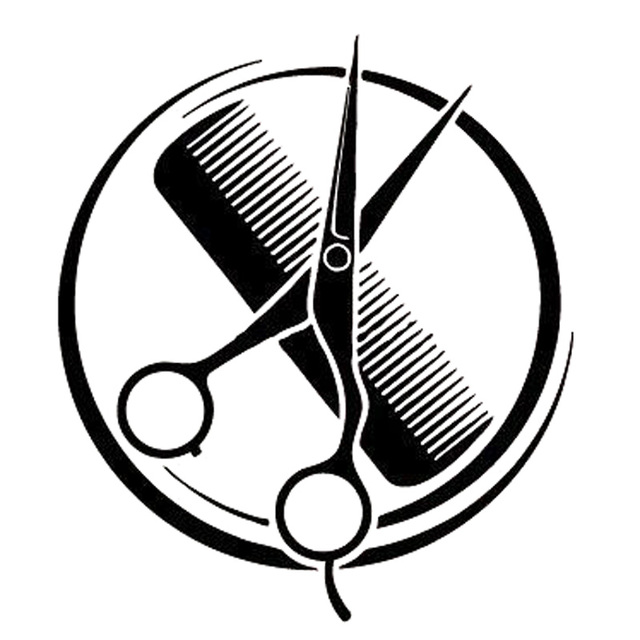 Detail Logo Gunting Sisir Nomer 4