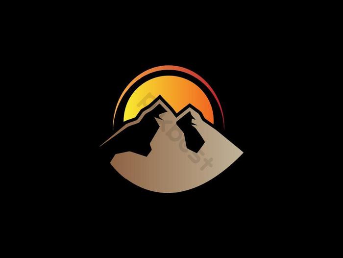 Detail Logo Gunung Keren Nomer 29