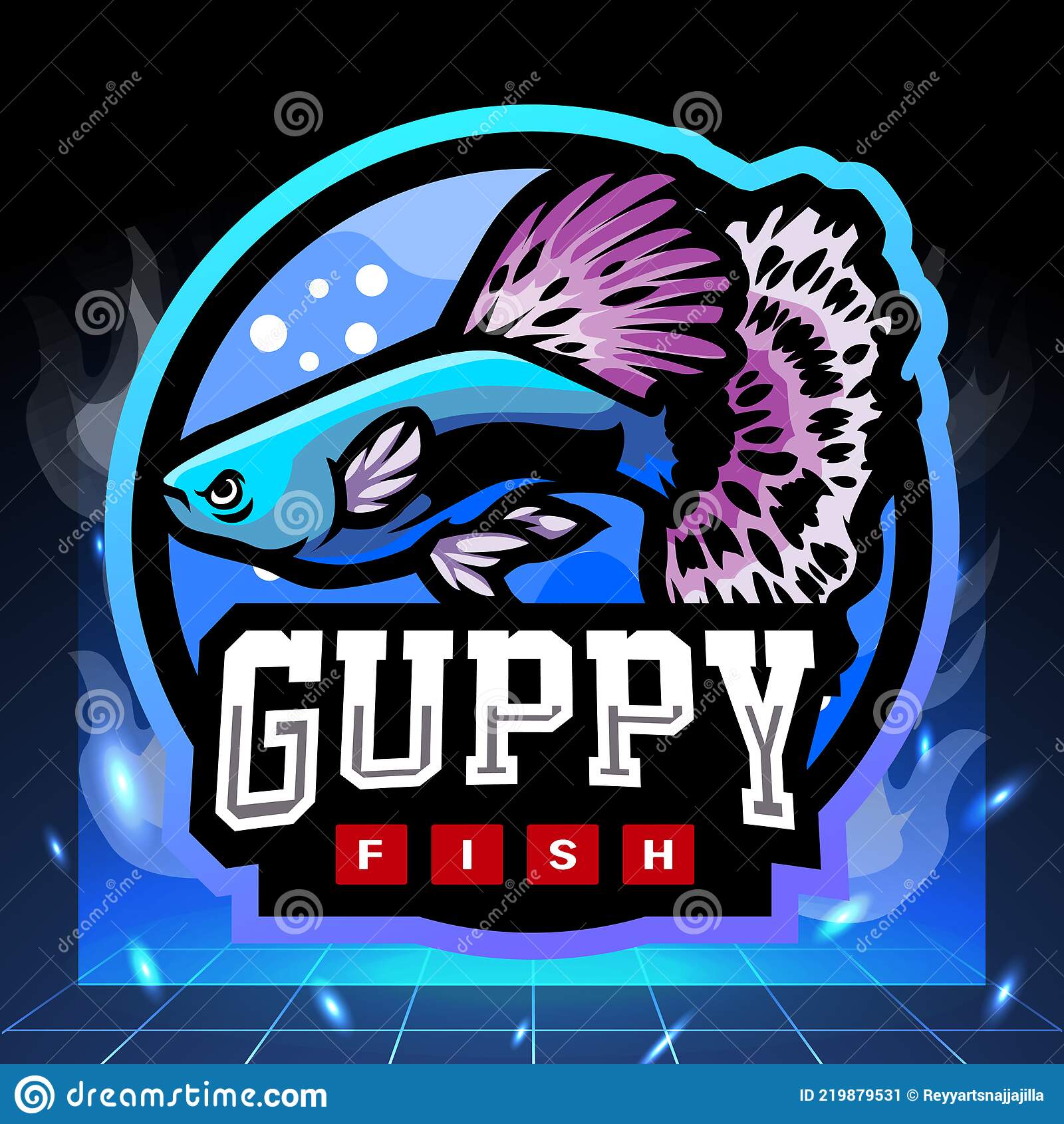 Logo Guppy Design - KibrisPDR