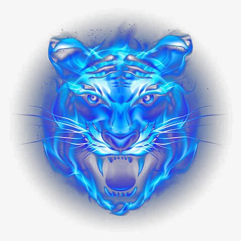 Logo Harimau Biru - KibrisPDR