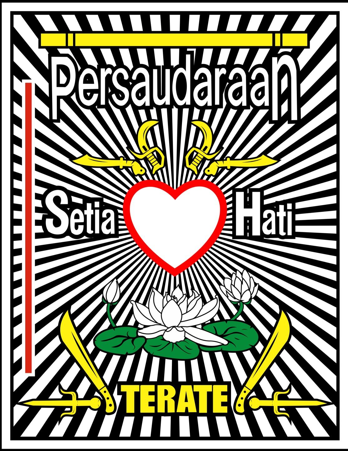 Detail Logo Hati Bersinar Psht Nomer 27